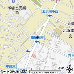 静岡県浜松市浜名区横須賀2周辺の地図