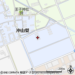 静岡県袋井市沖山梨311周辺の地図