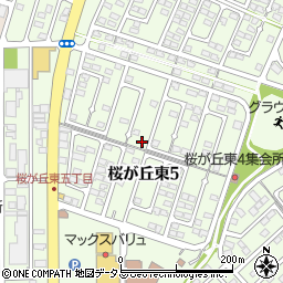 岡山県赤磐市桜が丘東5丁目5-127周辺の地図