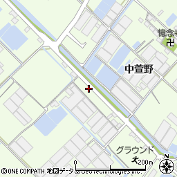 愛知県西尾市一色町生田巨海地周辺の地図