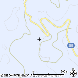 広島県神石郡神石高原町草木207周辺の地図
