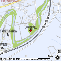 津嶋神社周辺の地図