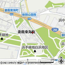 兵庫県姫路市飾磨区妻鹿東海町57周辺の地図
