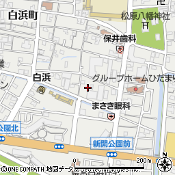 兵庫県姫路市白浜町周辺の地図