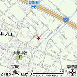 兵庫県加古川市東神吉町西井ノ口197周辺の地図