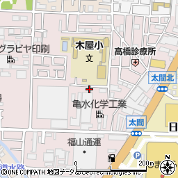 大阪府寝屋川市豊里町18周辺の地図