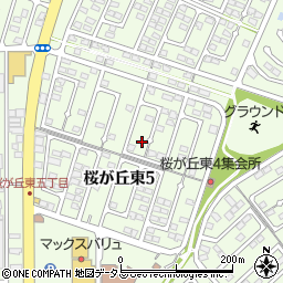 岡山県赤磐市桜が丘東5丁目5-98周辺の地図