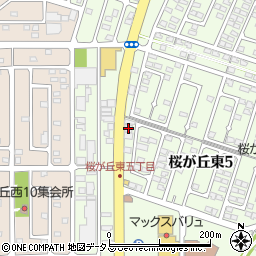 岡山県赤磐市桜が丘東5丁目5-209周辺の地図