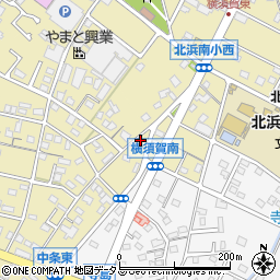 静岡県浜松市浜名区横須賀13-2周辺の地図