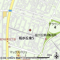 岡山県赤磐市桜が丘東5丁目5-99周辺の地図