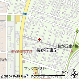 岡山県赤磐市桜が丘東5丁目5-259周辺の地図