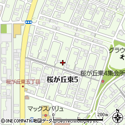 岡山県赤磐市桜が丘東5丁目5-126周辺の地図