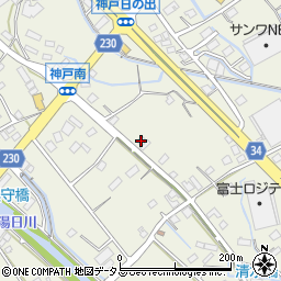 静岡県榛原郡吉田町神戸2399周辺の地図