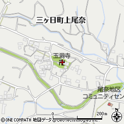 静岡県浜松市浜名区三ヶ日町上尾奈598周辺の地図