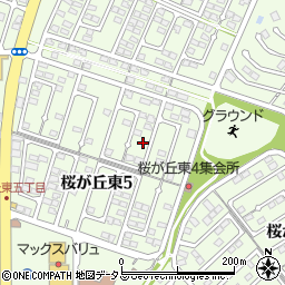 岡山県赤磐市桜が丘東5丁目5-72周辺の地図