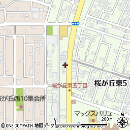 岡山県赤磐市桜が丘東5丁目5-315周辺の地図