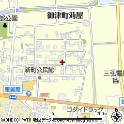 兵庫県たつの市御津町苅屋263周辺の地図