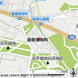 兵庫県姫路市飾磨区妻鹿東海町108周辺の地図