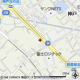 静岡県榛原郡吉田町神戸2266周辺の地図