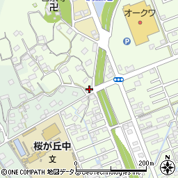 静岡県掛川市富部795-7周辺の地図