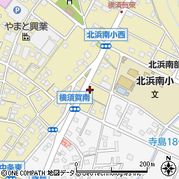 静岡県浜松市浜名区横須賀24-1周辺の地図