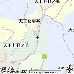 京都府京田辺市天王上丑ノ毛1周辺の地図