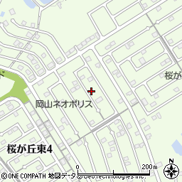 岡山県赤磐市桜が丘東4丁目4-532周辺の地図
