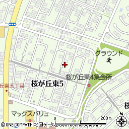 岡山県赤磐市桜が丘東5丁目5-71周辺の地図