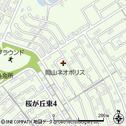 岡山県赤磐市桜が丘東4丁目4-624周辺の地図