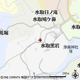 京都府京田辺市水取黒岩36周辺の地図