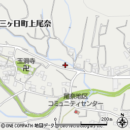 静岡県浜松市浜名区三ヶ日町上尾奈605周辺の地図