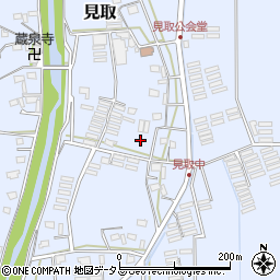 静岡県袋井市見取607周辺の地図