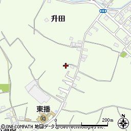 兵庫県加古川市東神吉町升田703周辺の地図
