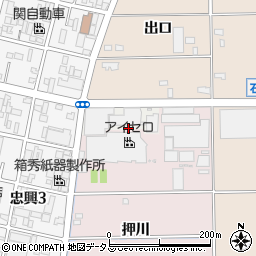 愛知県豊橋市石巻本町越川周辺の地図