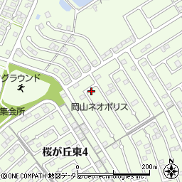 岡山県赤磐市桜が丘東4丁目4-133周辺の地図