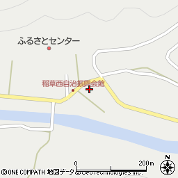 広島県庄原市総領町稲草1360周辺の地図