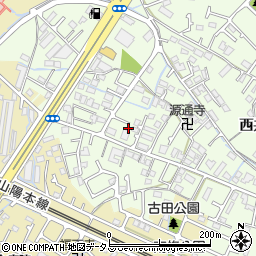 兵庫県加古川市東神吉町西井ノ口570-12周辺の地図