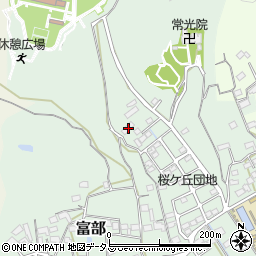 静岡県掛川市富部562-1周辺の地図