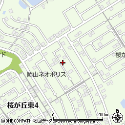 岡山県赤磐市桜が丘東4丁目4-533周辺の地図