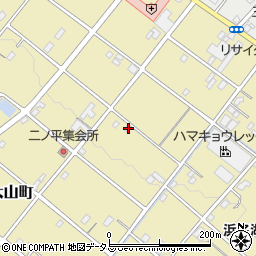 静岡県浜松市中央区大山町4027周辺の地図