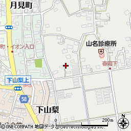 静岡県袋井市春岡521周辺の地図