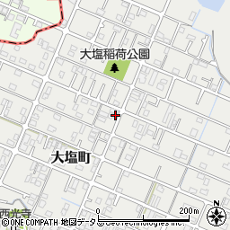 兵庫県姫路市大塩町961周辺の地図