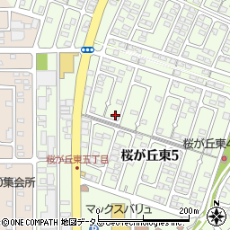 岡山県赤磐市桜が丘東5丁目5-245周辺の地図