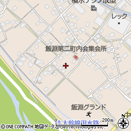 静岡県焼津市飯淵964周辺の地図