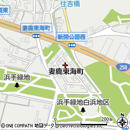 兵庫県姫路市飾磨区妻鹿東海町106周辺の地図