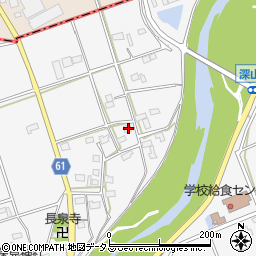 静岡県袋井市深見1699周辺の地図