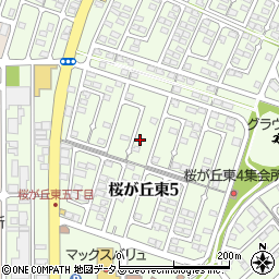 岡山県赤磐市桜が丘東5丁目5-264周辺の地図