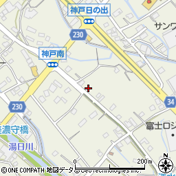 静岡県榛原郡吉田町神戸2401周辺の地図