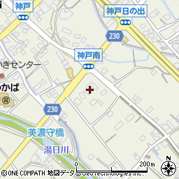 セブンイレブン吉田神戸店周辺の地図