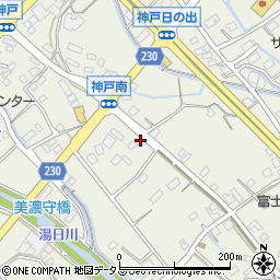 静岡県榛原郡吉田町神戸2403周辺の地図